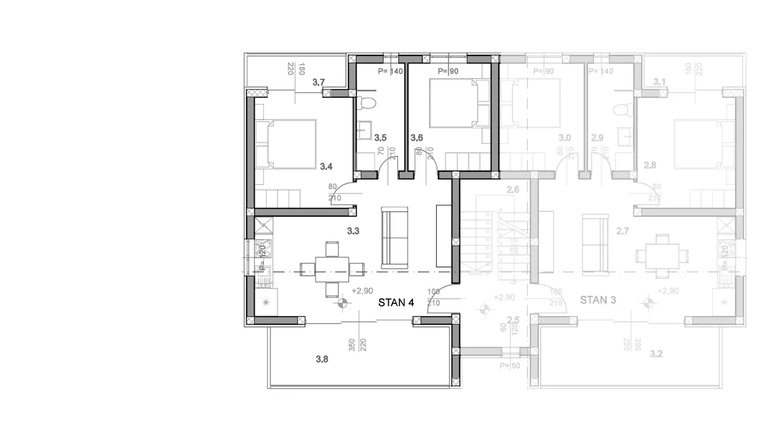 2-bedroom Apartment In Povljana, Croatia (62,23 M²)