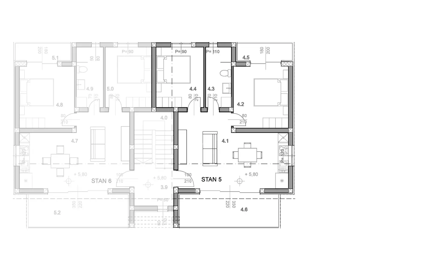 2-bedroom Apartment In Povljana, Croatia (62,16 M²)