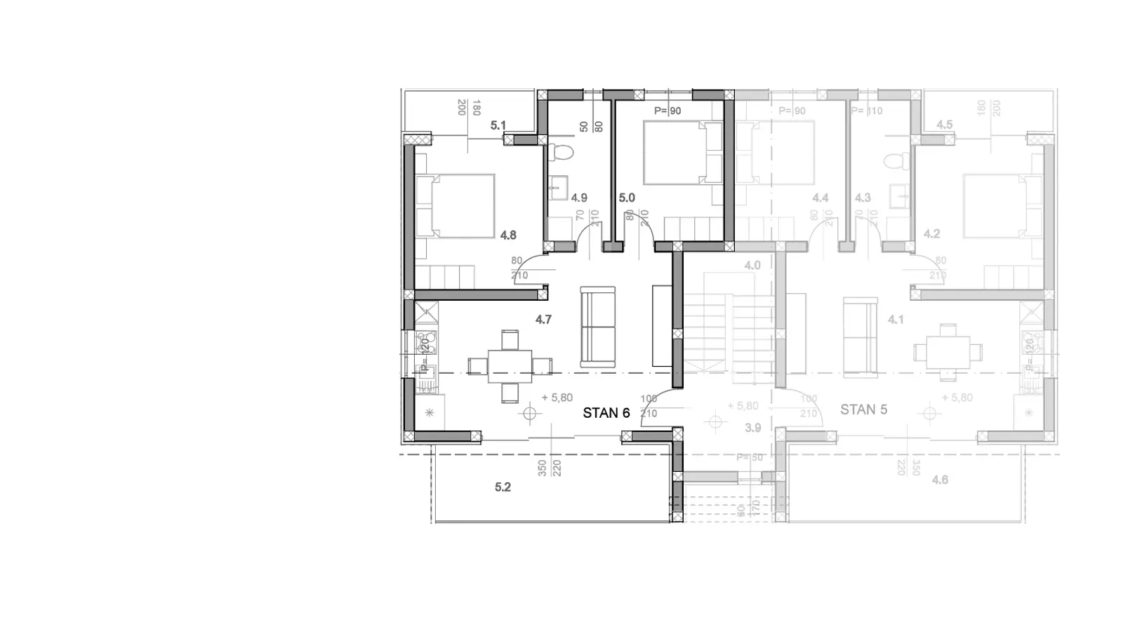 2-bedroom Apartment In Povljana, Croatia (62,23 M²)