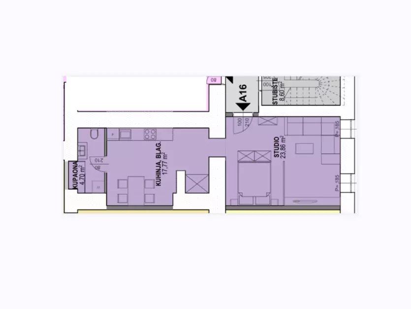 1-bedroom Apartment In Opatija – Centar, Croatia (46 M²)