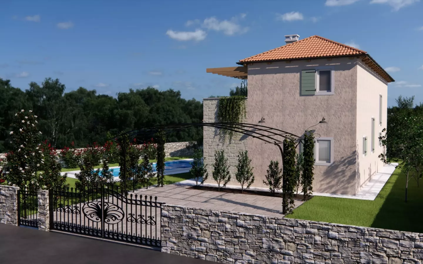 3-bedroom Detached House In Žminj, Croatia (162 M²)