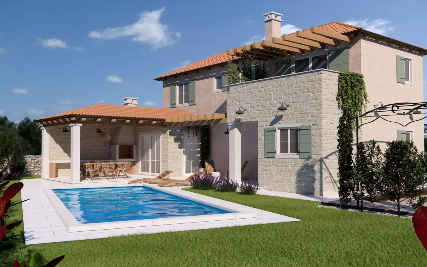 3-bedroom Detached House In Žminj, Croatia (162 M²)