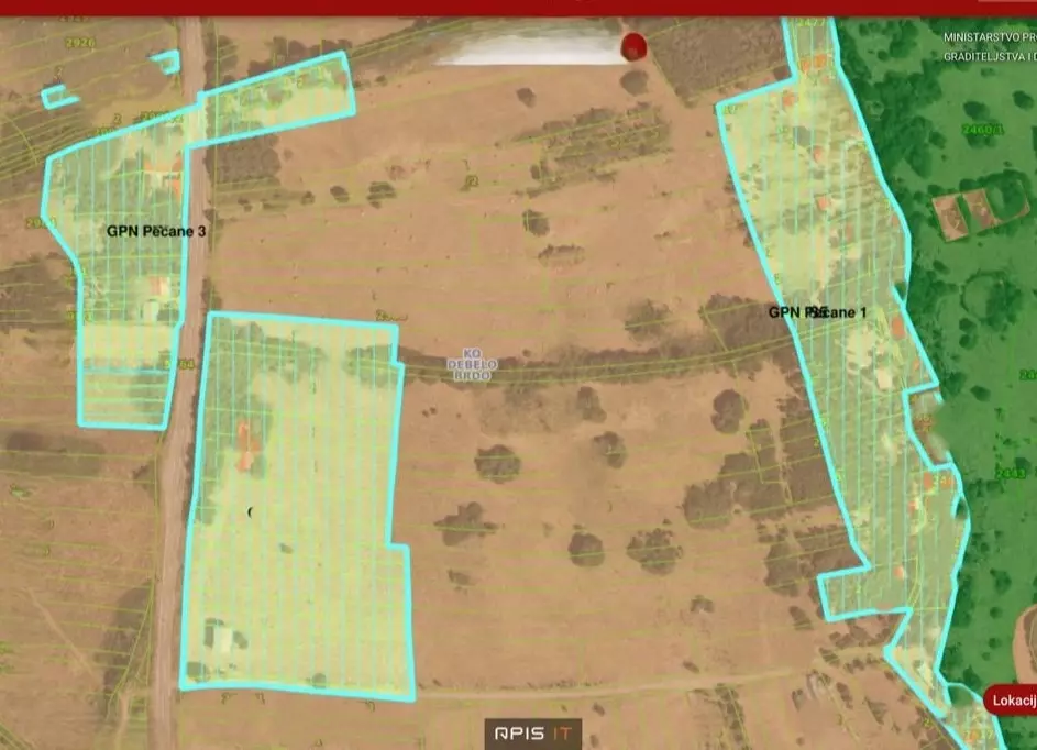 Land In Pećane, Croatia (8.486 M²)