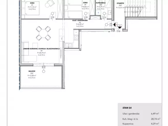 2-bedroom Apartment In Čiovo, Croatia (68,78 M²)
