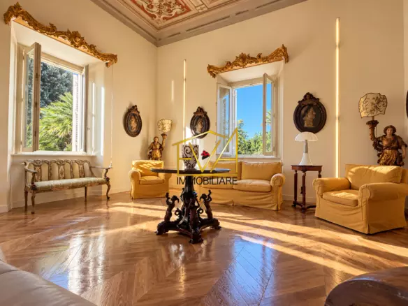 Livorno – Antignano, Villa Comel | An Elegant Tuscan Residence With Frescoed Interiors And A Private Garden