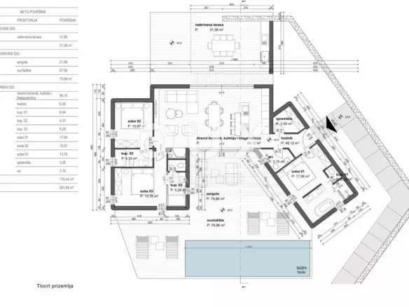 3-bedroom Villa In Linardići, Croatia (135 M²)