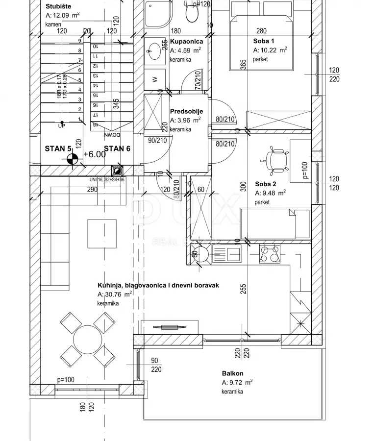 2-bedroom Apartment In Marčelji, Croatia (68,73 M²)