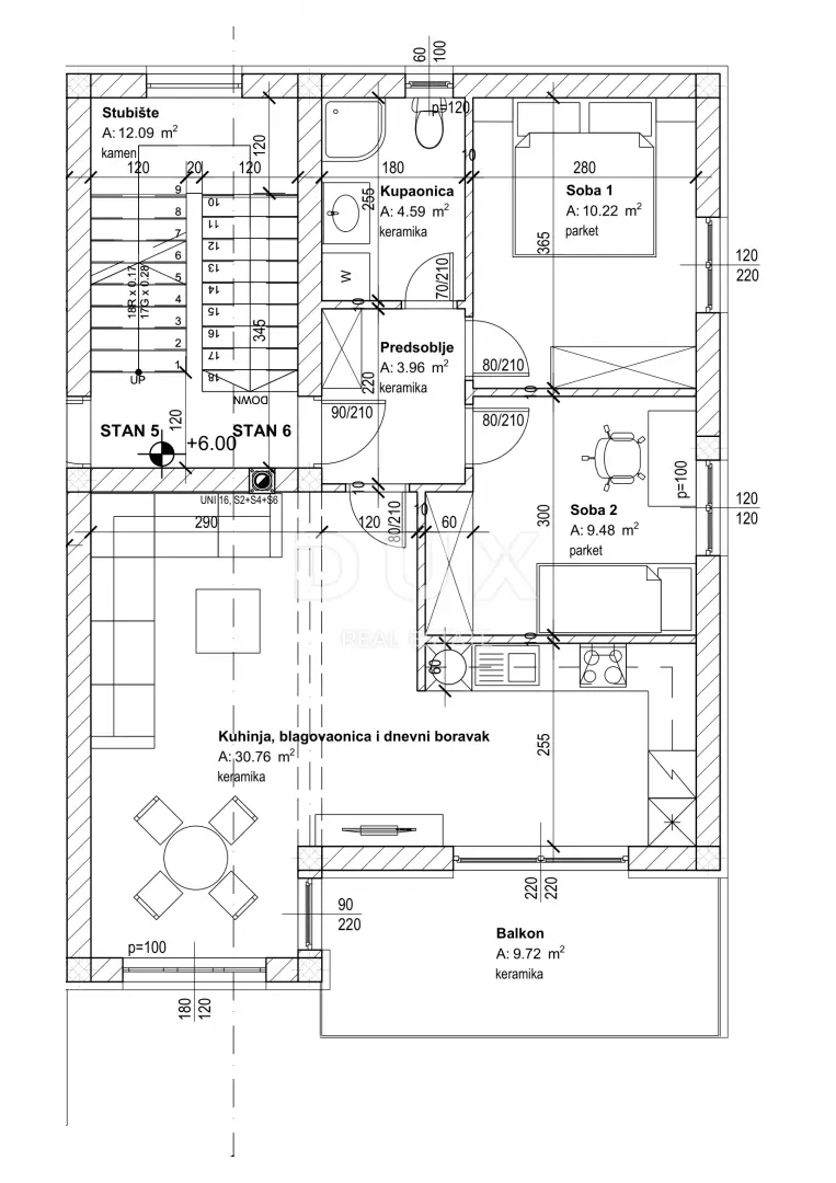2-bedroom Apartment In Marčelji, Croatia (68,73 M²)