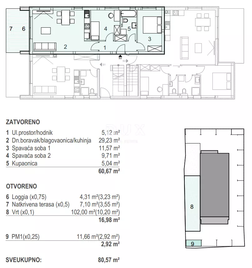 2-bedroom Apartment In Mandre, Croatia (80,57 M²)