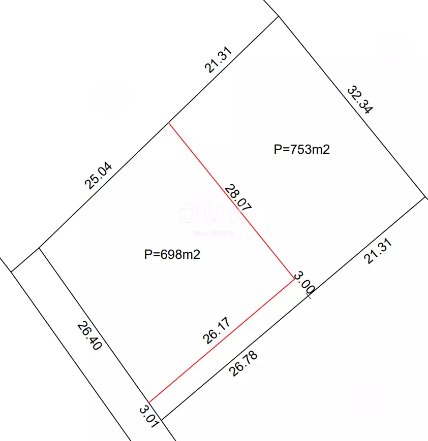 Land In Briševo, Croatia (698 M²)