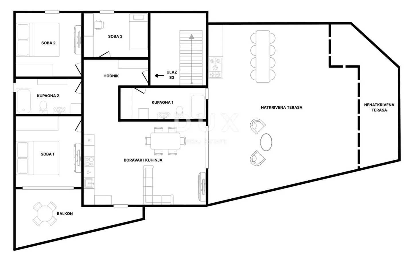 4-bedroom Apartment In Gračani, Croatia (129,58 M²)