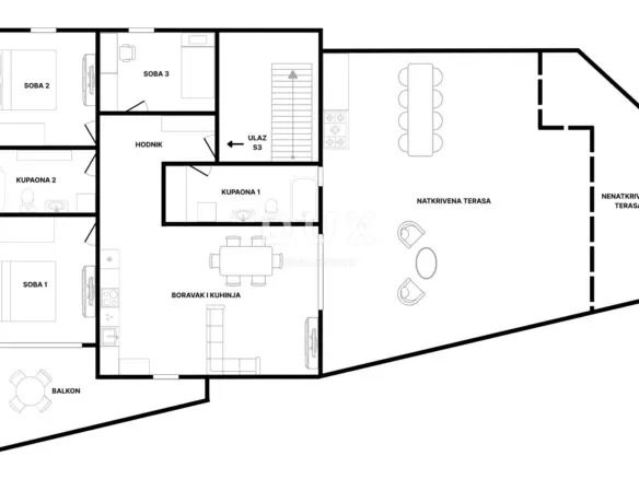 4-bedroom Apartment In Gračani, Croatia (129,58 M²)