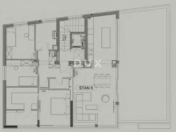 5-bedroom Apartment In Srebrnjak, Croatia (113 M²)