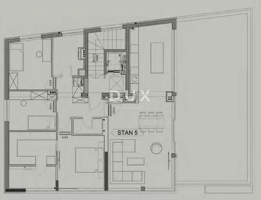 5-bedroom Apartment In Srebrnjak, Croatia (113 M²)