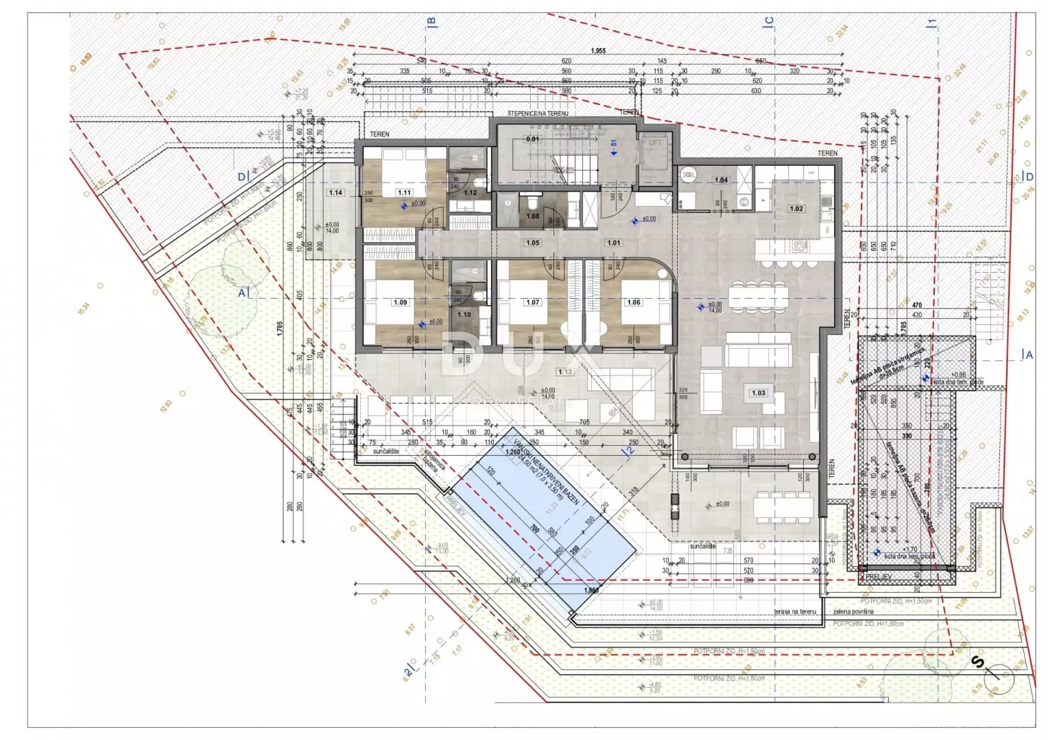 Land In Kostrena, Croatia (1.000 M²)