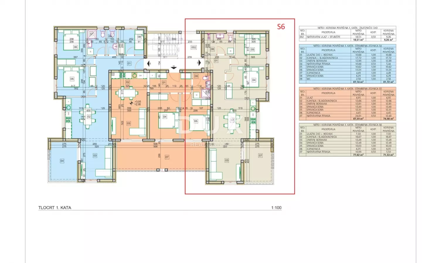 2-bedroom Apartment In Vodice, Croatia (78,89 M²)