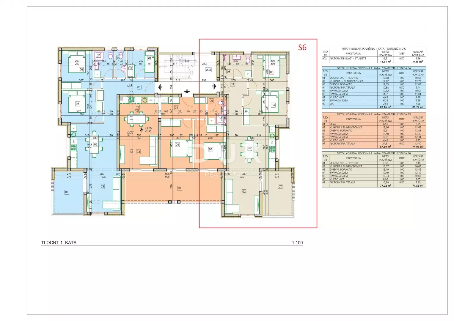 2-bedroom Apartment In Vodice, Croatia (78,89 M²)