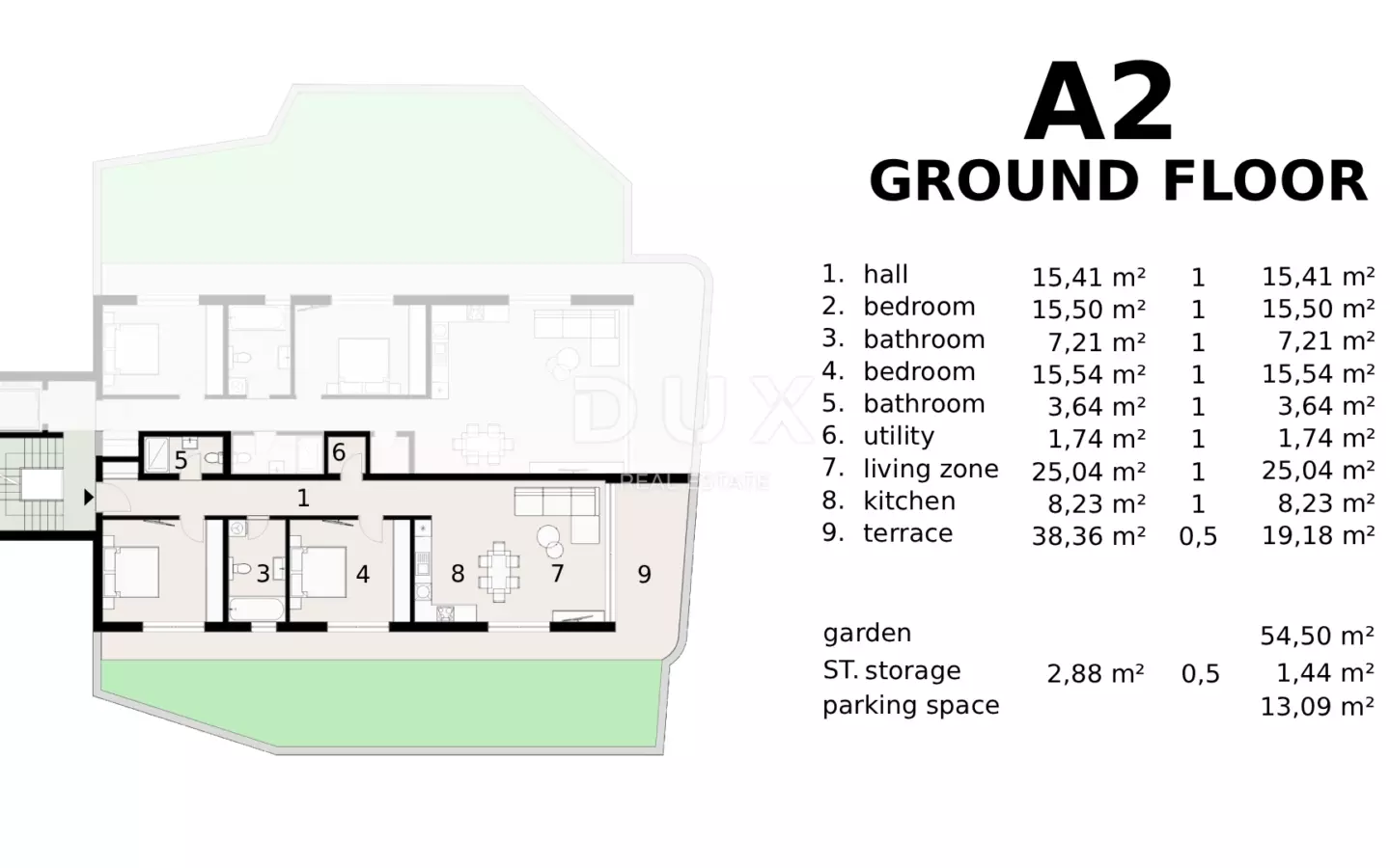 2-bedroom Apartment In Ičići, Croatia (112,93 M²)
