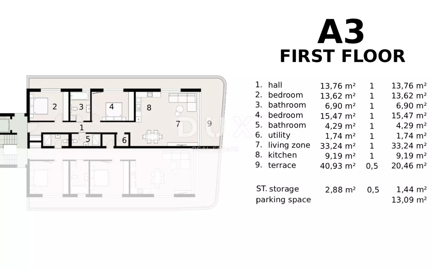 2-bedroom Apartment In Ičići, Croatia (120,11 M²)
