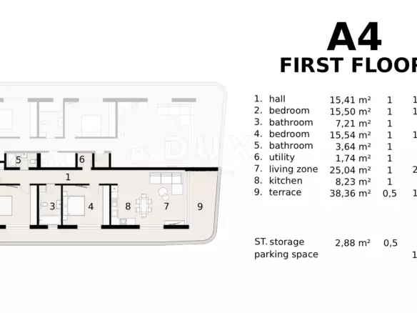 2-bedroom Apartment In Ičići, Croatia (112,93 M²)