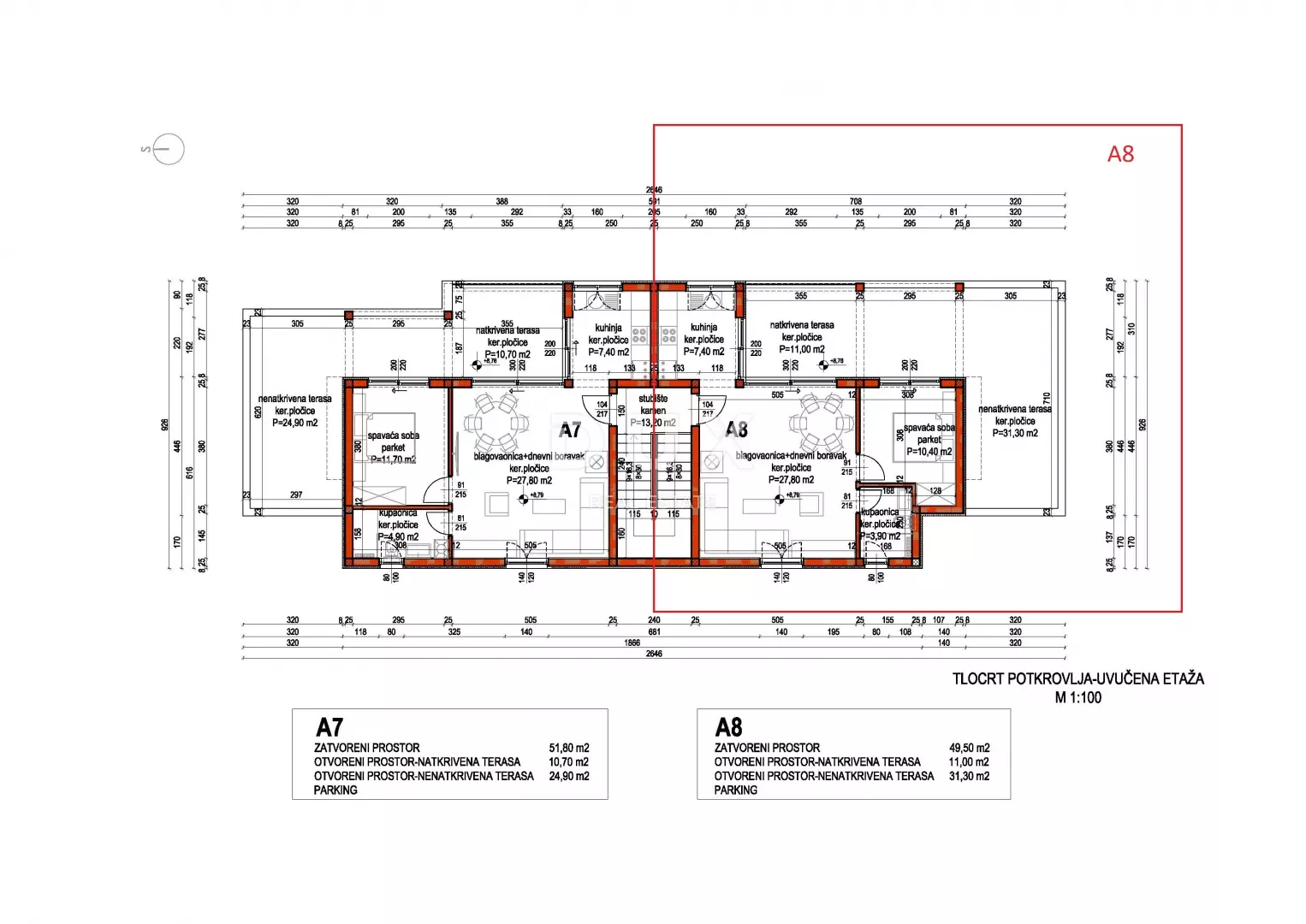 1764943789_tlocrt-a8-7bbd36 1-bedroom Apartment In Primošten, Croatia (65,33 M²)