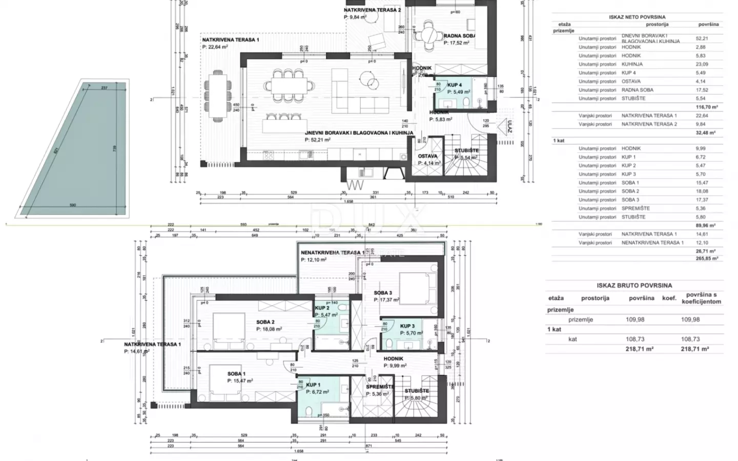 Land In Tinjan, Croatia (554 M²)