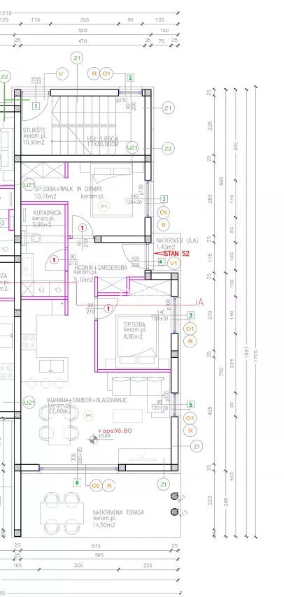 2-bedroom Apartment In Vodice, Croatia (86,07 M²)