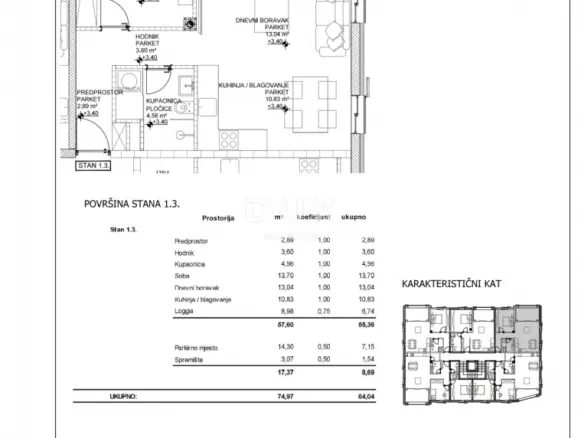 1-bedroom Apartment In Cres, Croatia (74,97 M²)