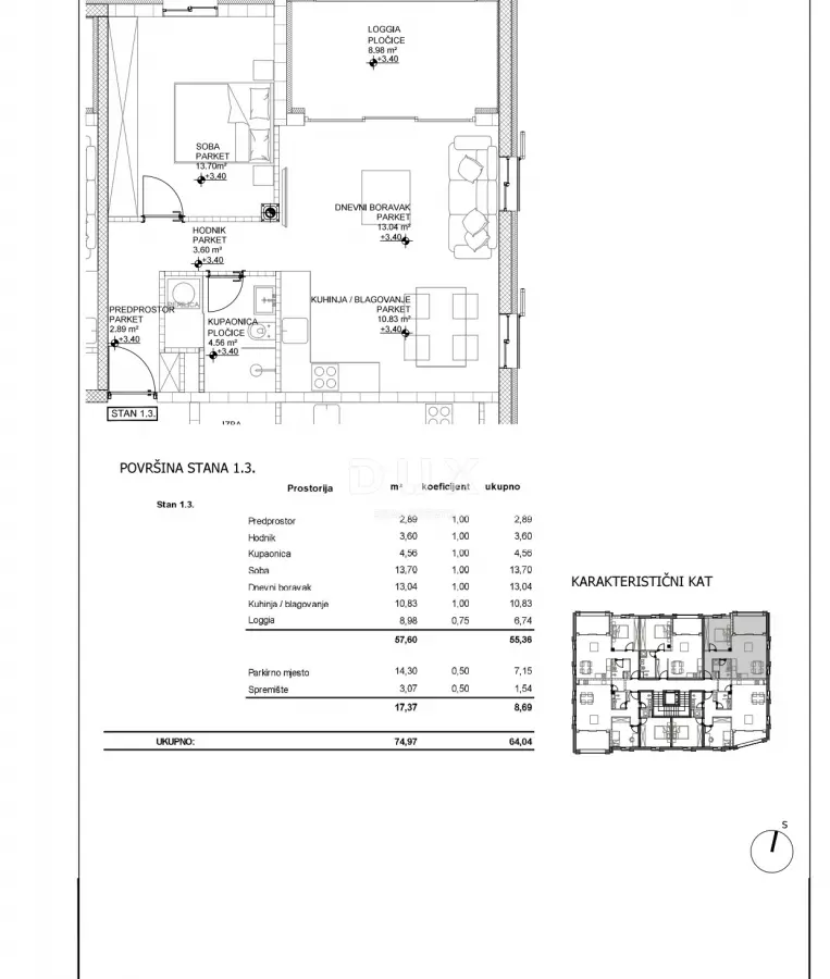 1-bedroom Apartment In Cres, Croatia (74,97 M²)