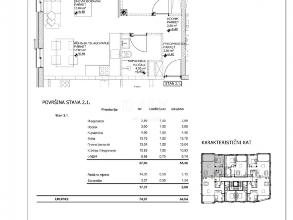 1-bedroom Apartment In Cres, Croatia (74,97 M²)