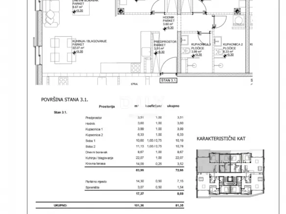 2-bedroom Apartment In Cres, Croatia (101,36 M²)