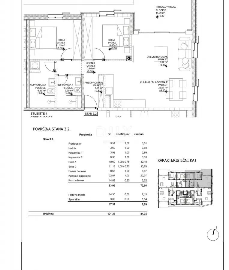2-bedroom Apartment In Cres, Croatia (101,36 M²)