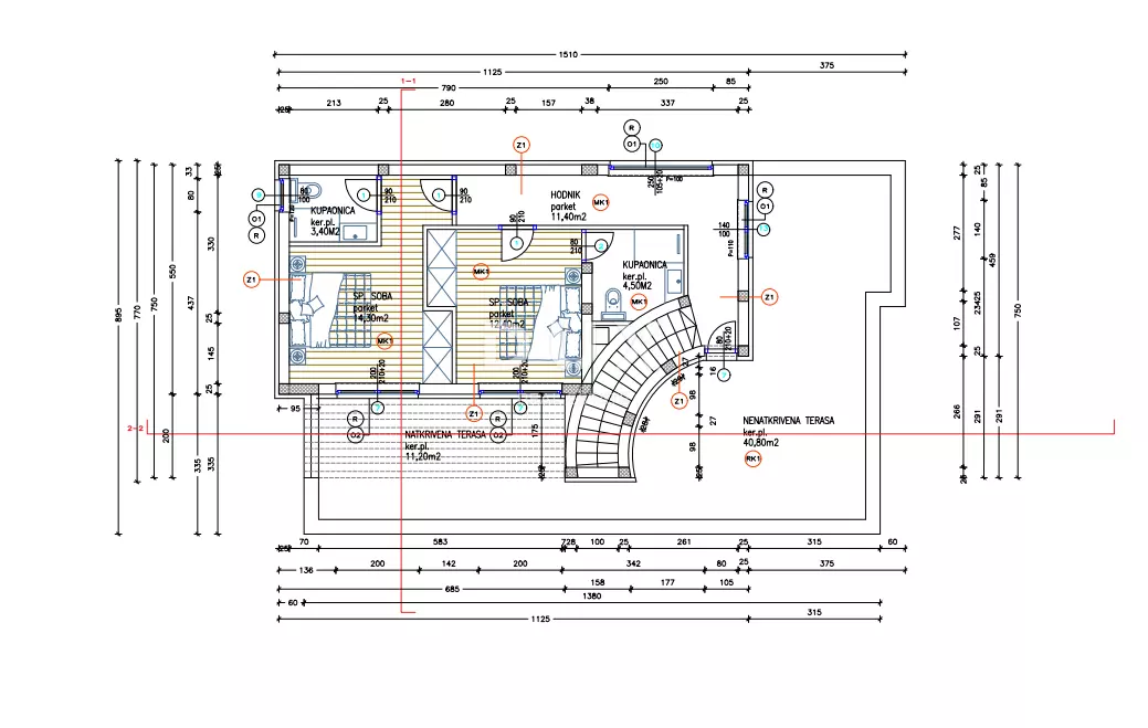 3-bedroom Detached House In Vodice, Croatia (176,4 M²)