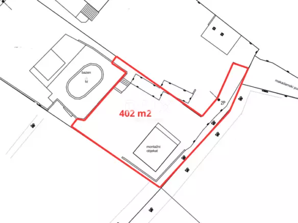 Land In Bilice, Croatia (402 M²)