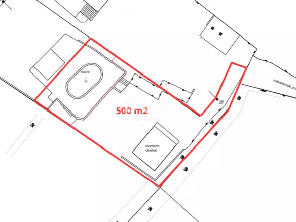 Land In Bilice, Croatia (402 M²)