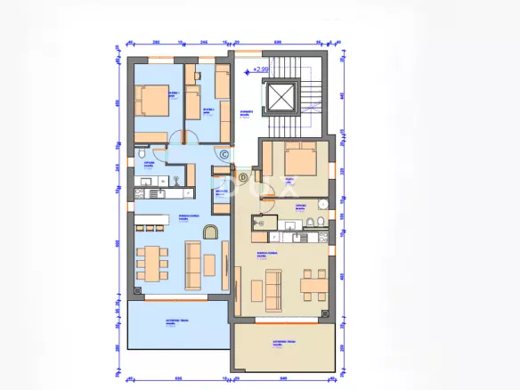 2-bedroom Apartment In Zambratija, Croatia (117 M²)