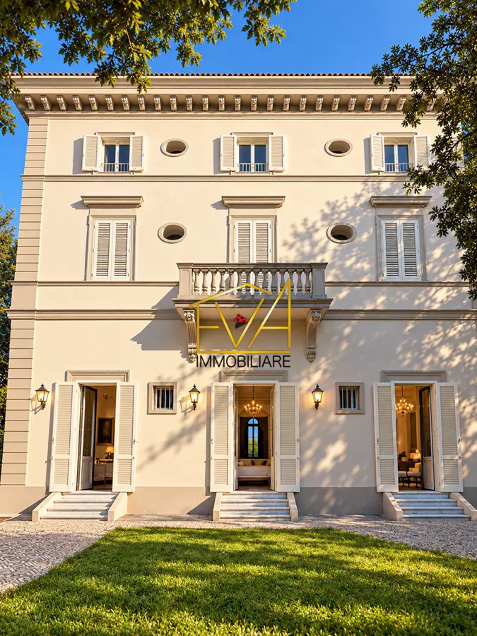 Livorno – Antignano, Villa Comel | An Elegant Tuscan Residence With Frescoed Interiors And A Private Garden