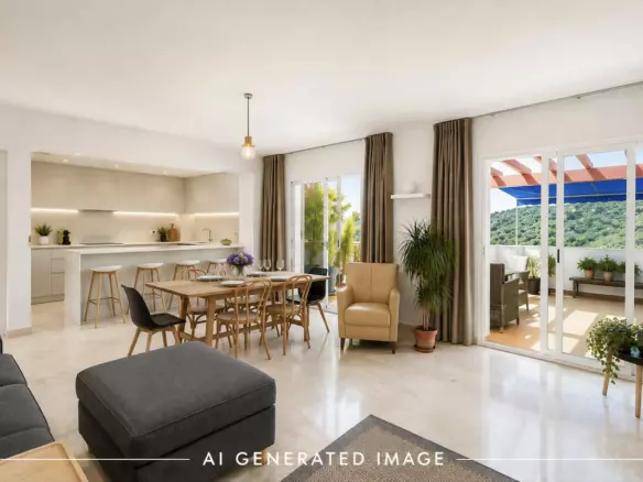 3-bedroom Apartment In Mijas, Spain (130 M²)