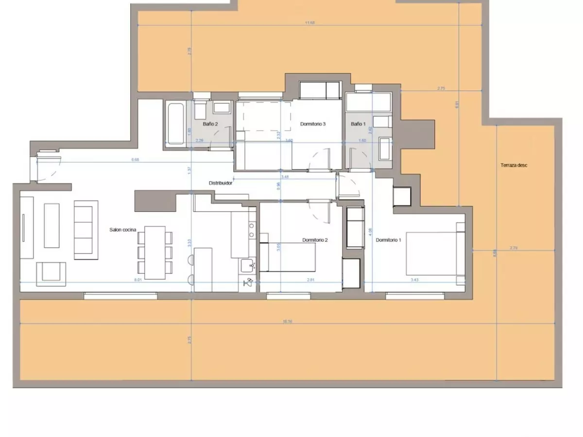 3-bedroom Apartment In Mijas, Spain (110 M²)