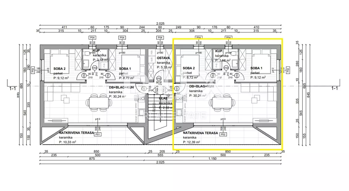 2-bedroom Apartment In Baška, Croatia (64,05 M²)