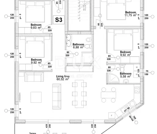 3-bedroom Apartment In Vir, Croatia (154,8 M²)