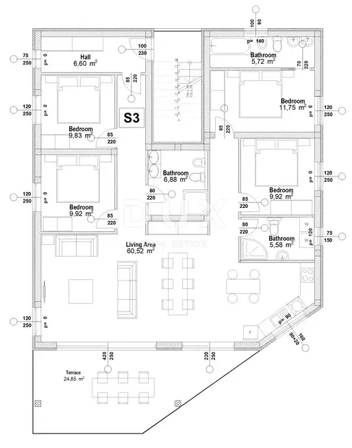 3-bedroom Apartment In Vir, Croatia (154,8 M²)