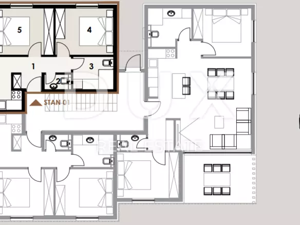 2-bedroom Apartment In Privlaka, Croatia (87,5 M²)