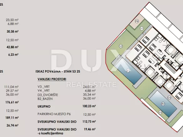 2-bedroom Apartment In Privlaka, Croatia (90,87 M²)
