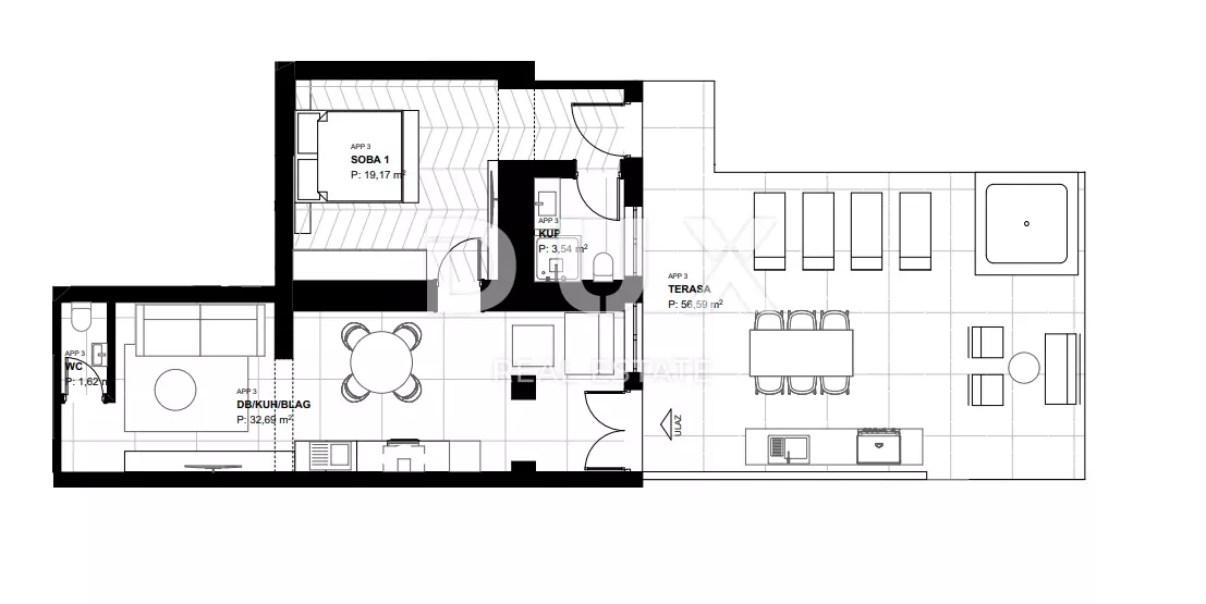 1-bedroom Apartment In Lovran, Croatia (120 M²)