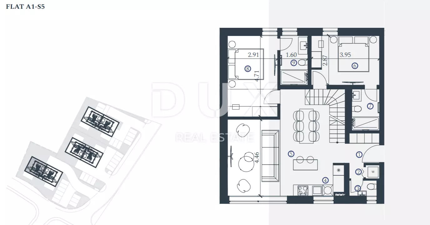 3-bedroom Apartment In Savudrija, Croatia (123,35 M²)