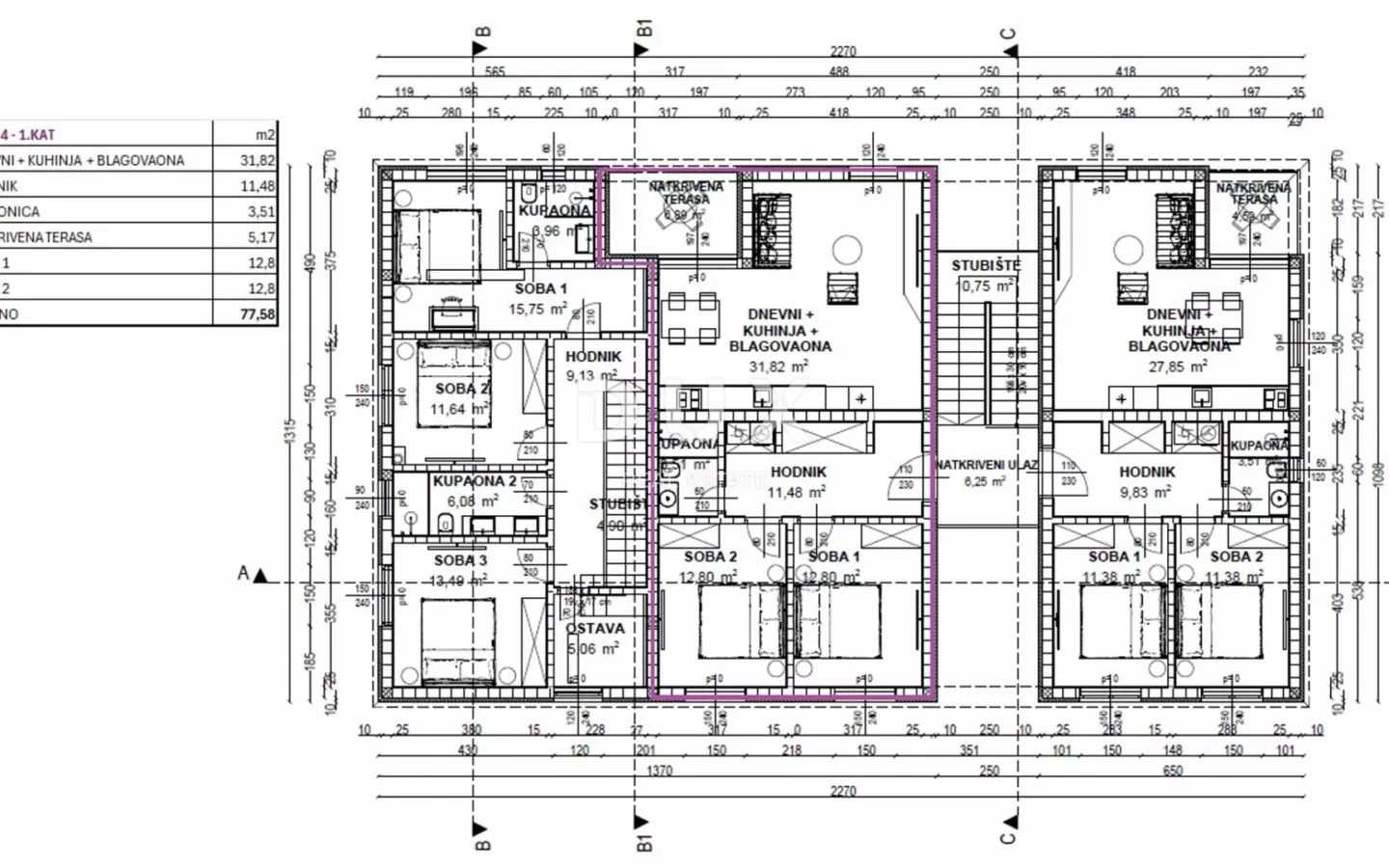 2-bedroom Apartment In Poreč, Croatia (77,58 M²)