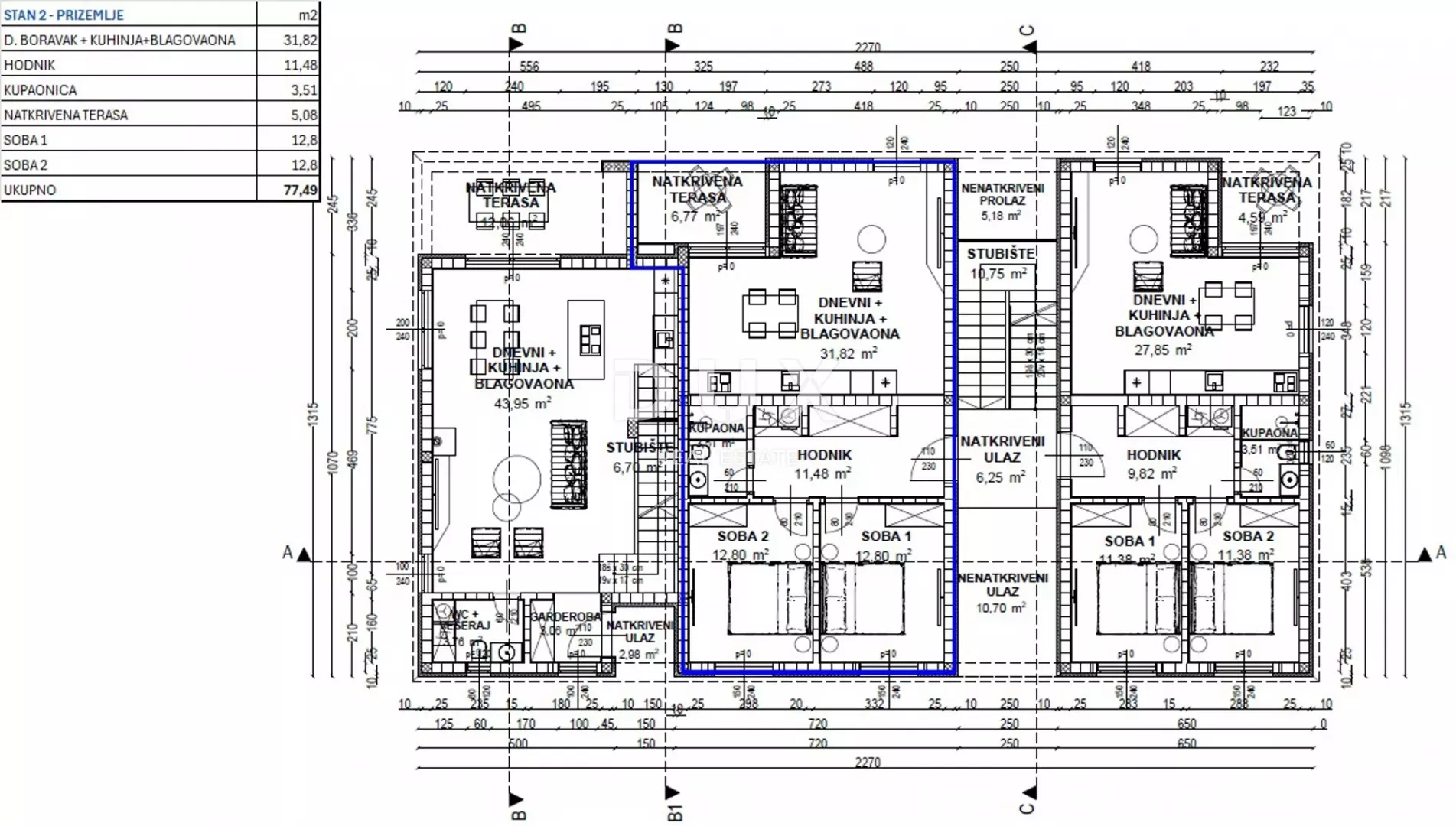 2-bedroom Apartment In Poreč, Croatia (77,49 M²)