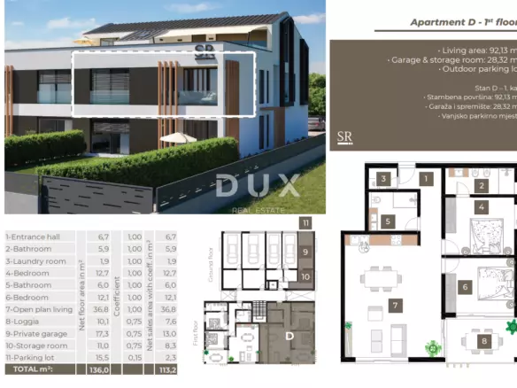2-bedroom Apartment In Rovinj, Croatia (113,19 M²)