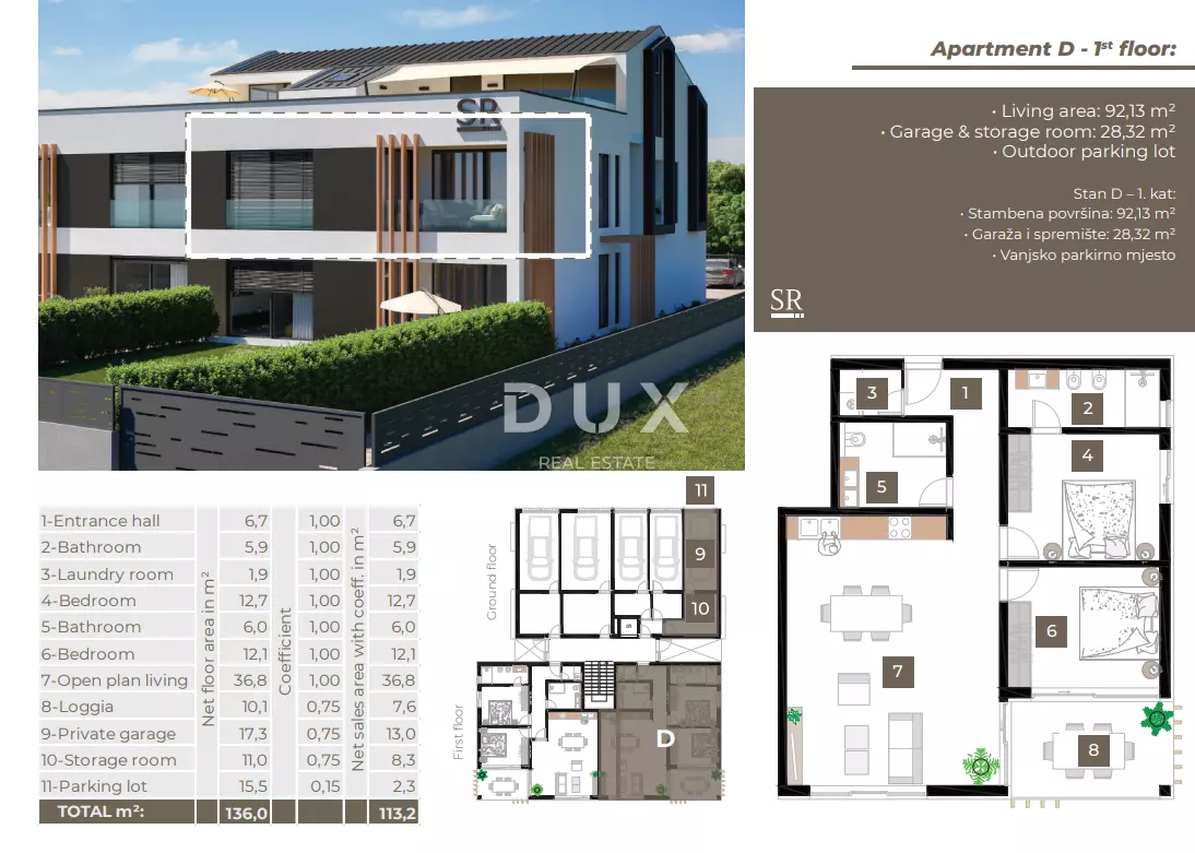 2-bedroom Apartment In Rovinj, Croatia (113,19 M²)